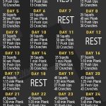 30 Day Workout Challenge For Beginners