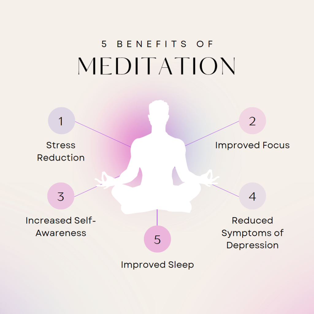 5 Benefits of Meditation