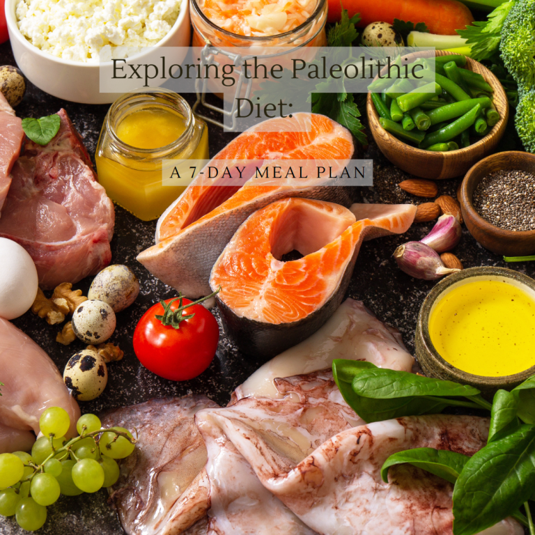 Exploring the Paleolithic Diet A 7-Day Meal Plan