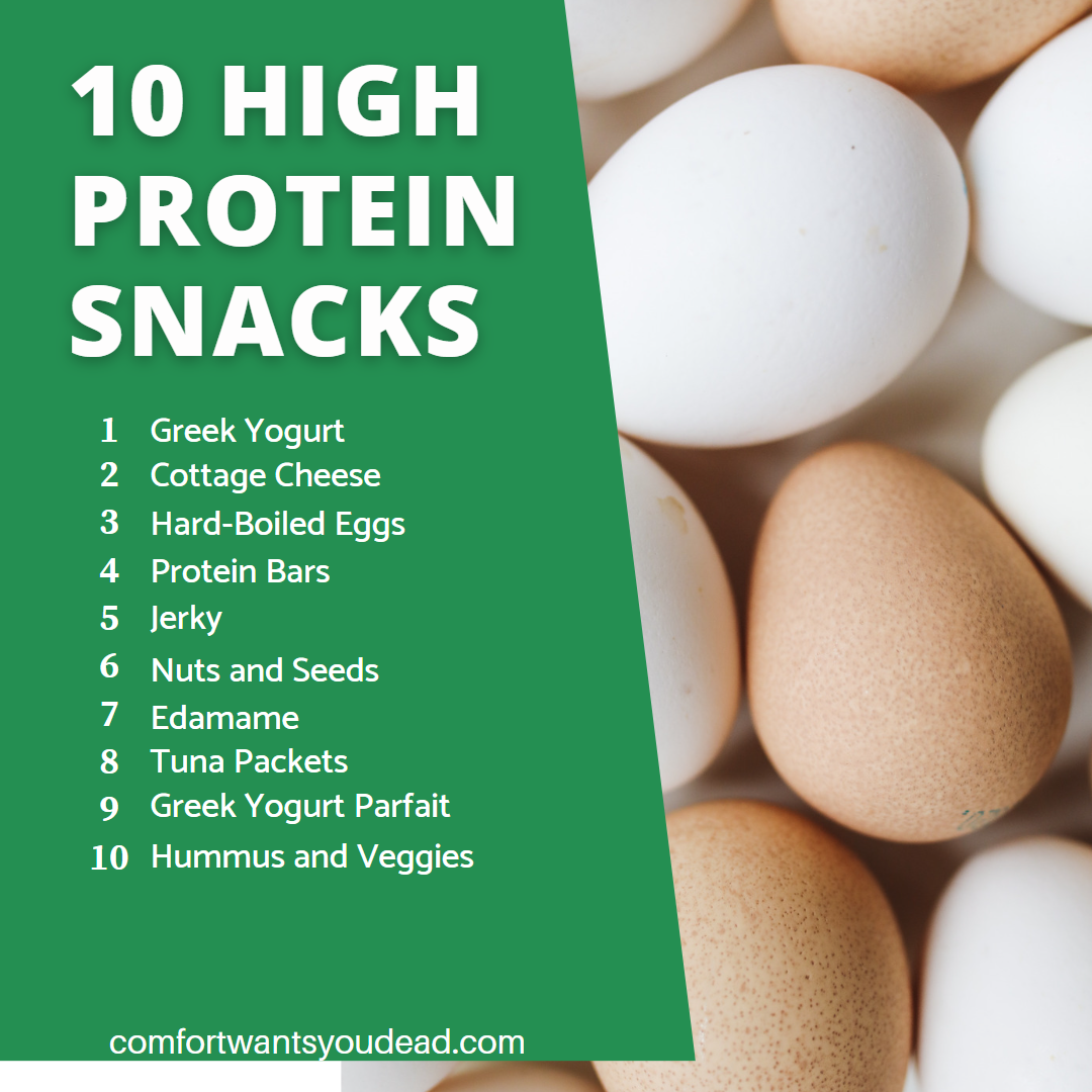 10 High Protein Ready To Go Snacks